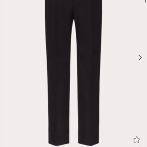 Valentino Wool Trousers Man Black 48